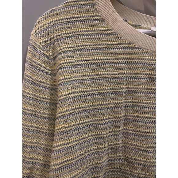 Veronica Beard Boise Sweater in Yellow Multi sz XL NWT - Picture 4 of 8